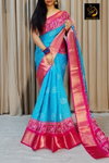 Wow Rekko Silk Sarees With All Over Floral Design Along With Contrast Weaving Border Saree Wholesale Suppliers In Mumbai
